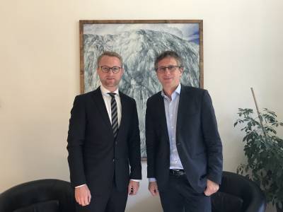 Zu Besuch bei Kollegen in Graz