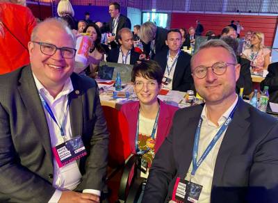 Landesparteitag im Juni 2022.