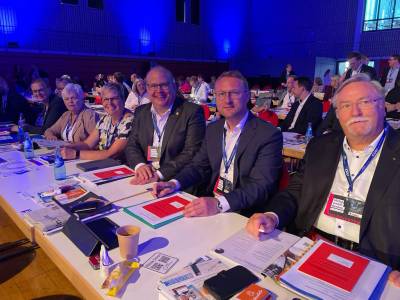 Landesparteitag im Juni 2022.